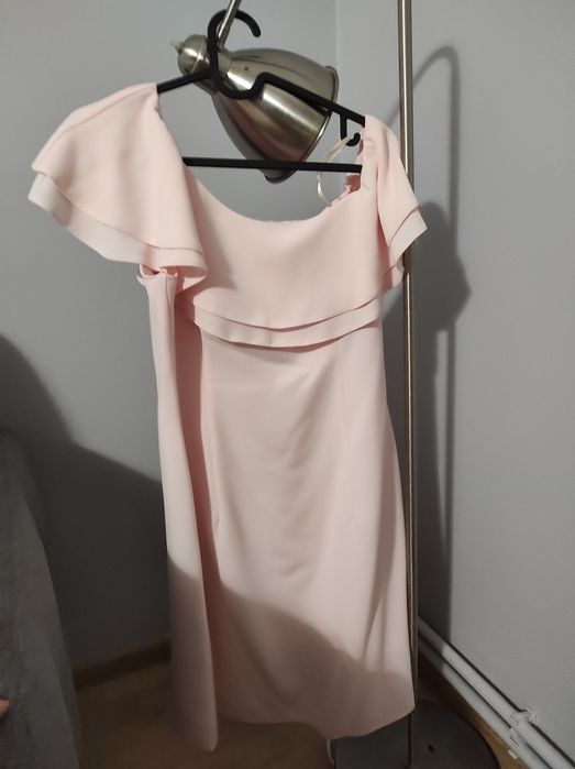 Sukienka różowa 38 wesele, chrzest, komunia