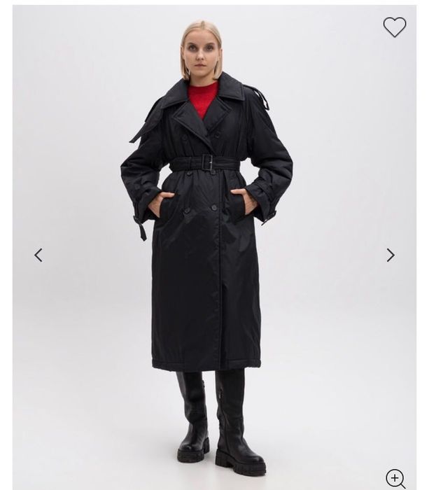 Жіночій утеплений плащ