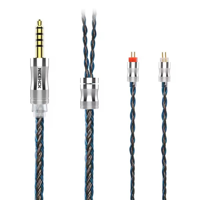 Балансный кабель для наушников NiceHCK C24-2 2 pin 4,4