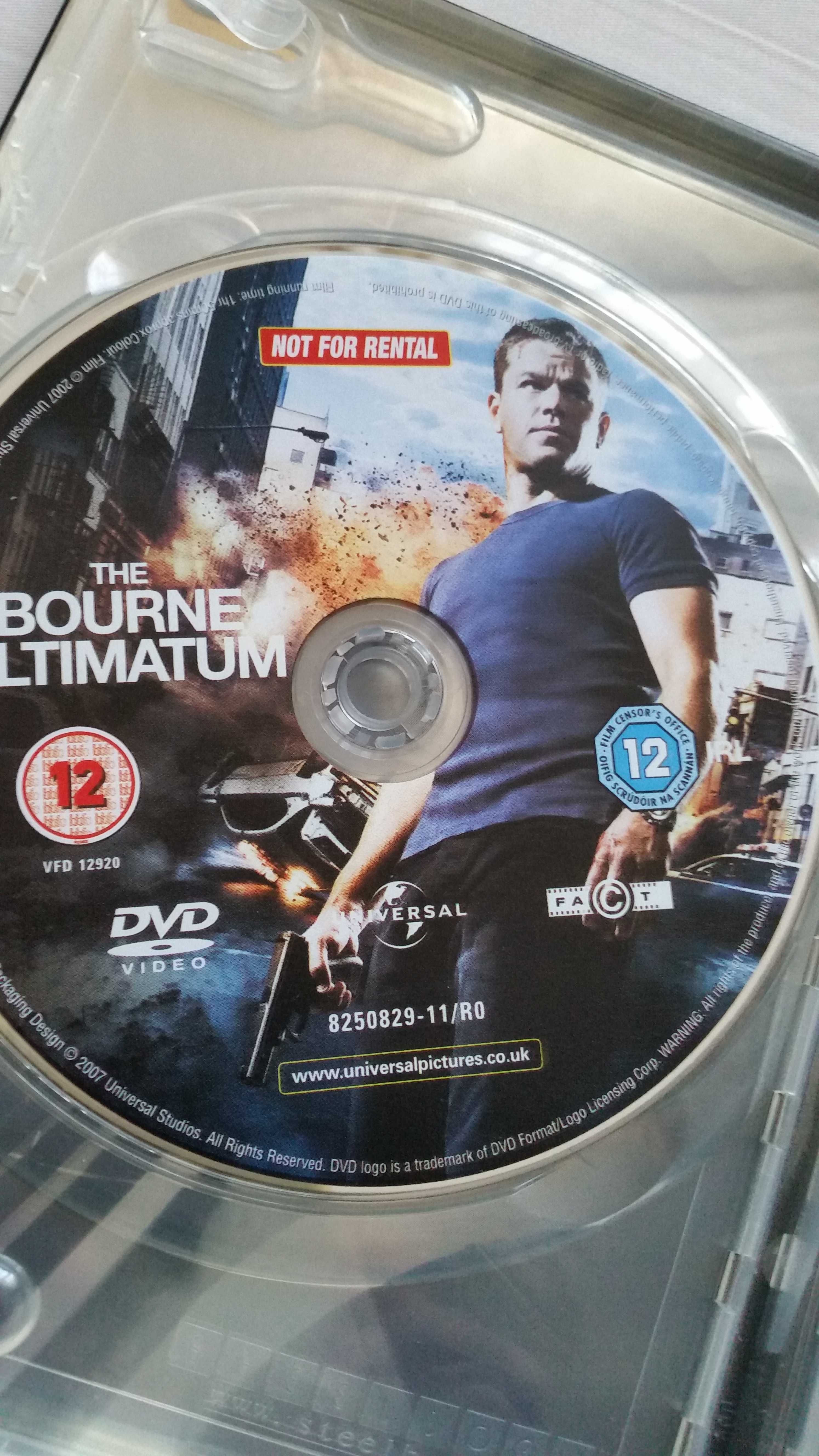 The Ultimate Bourne Collection, Matt Damon (3dvd video)