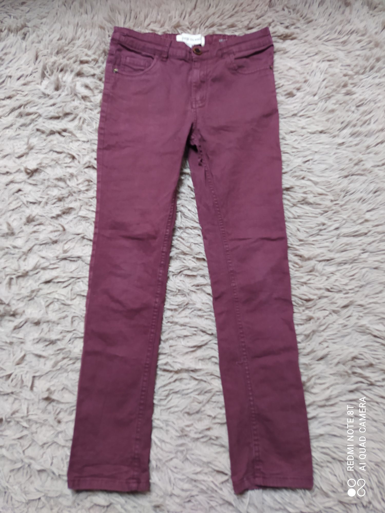Szczupłe spodnie dla chłopca River Island 134-140