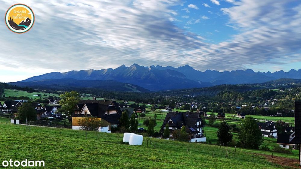 Działka budowlana (MPZP) z widokiem na Tatry - Czarna Góra