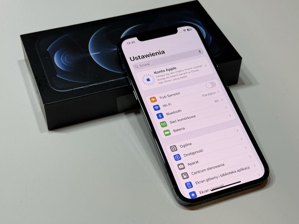 iPhone 12 Pro 128 GB Niebieski # Bateria 100%# Stan BDB# Pelen Zestaw