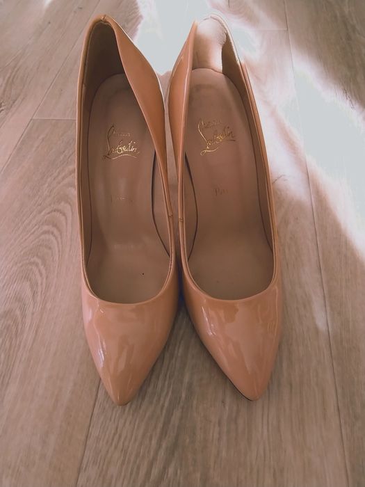 Туфлі лодочки, лабутени, шкіра