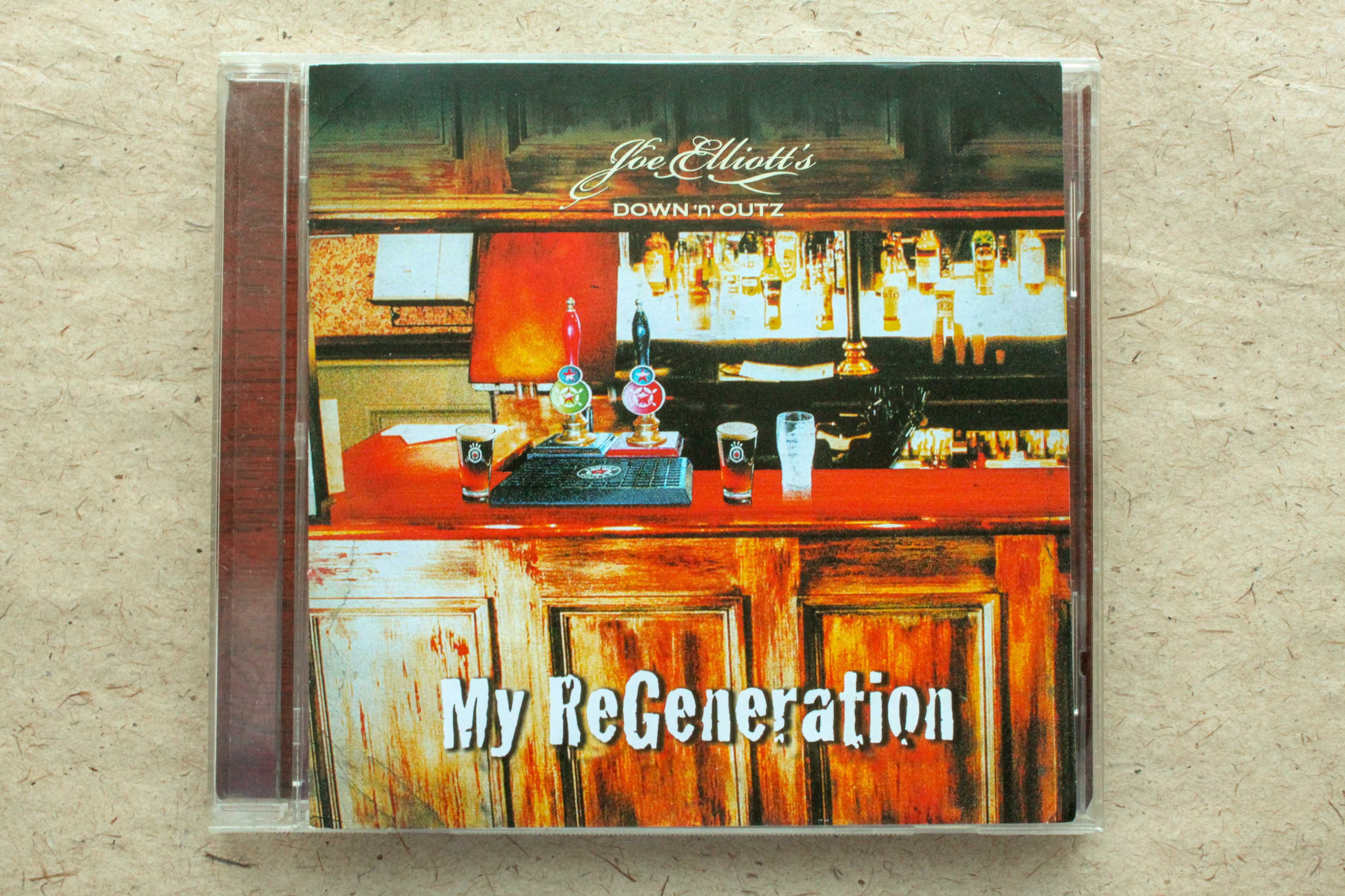 CD диск Joe Elliotts Down 'n' Outz - My ReGeneration