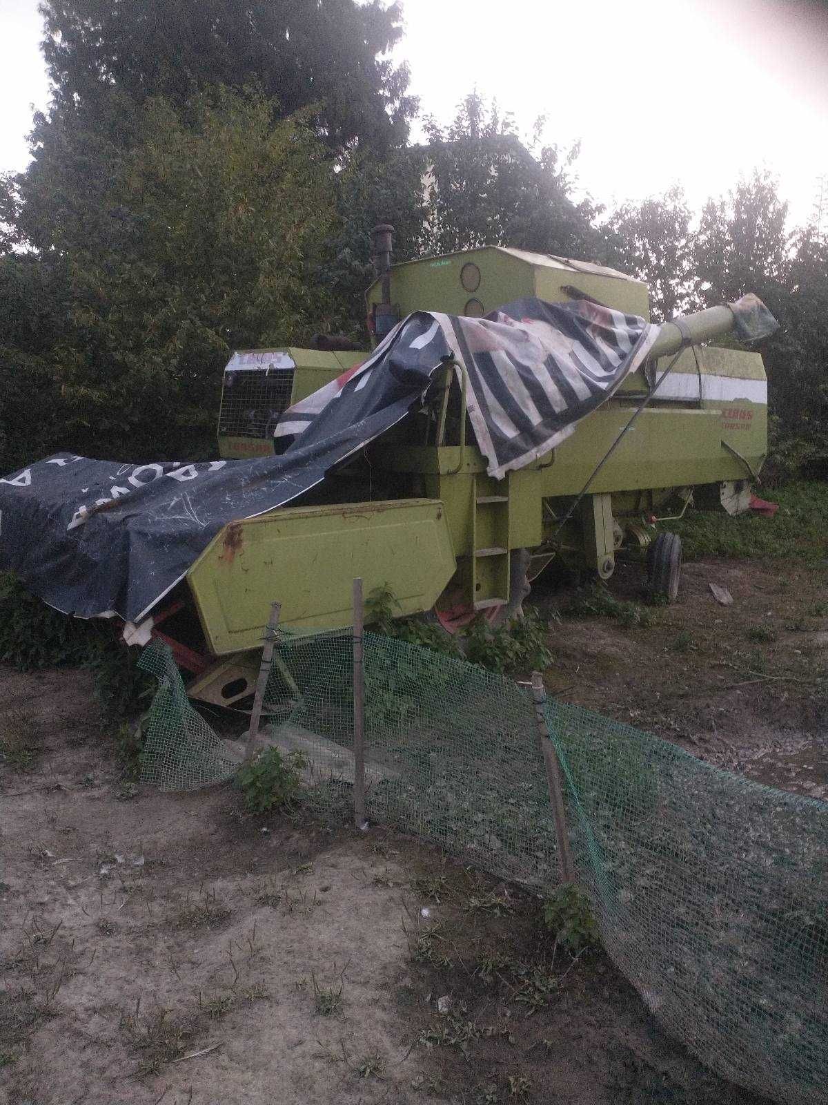 Claas Corsar z sieczkarnia