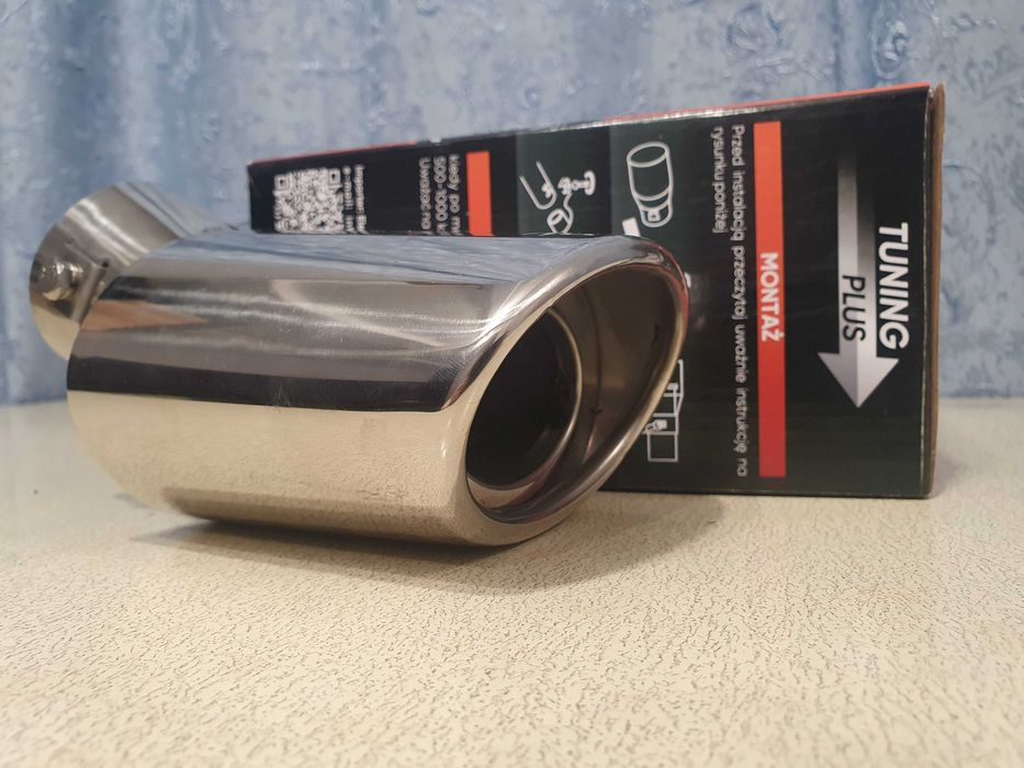 Насадка на глушитель диаметр 60мм нержавейка новая