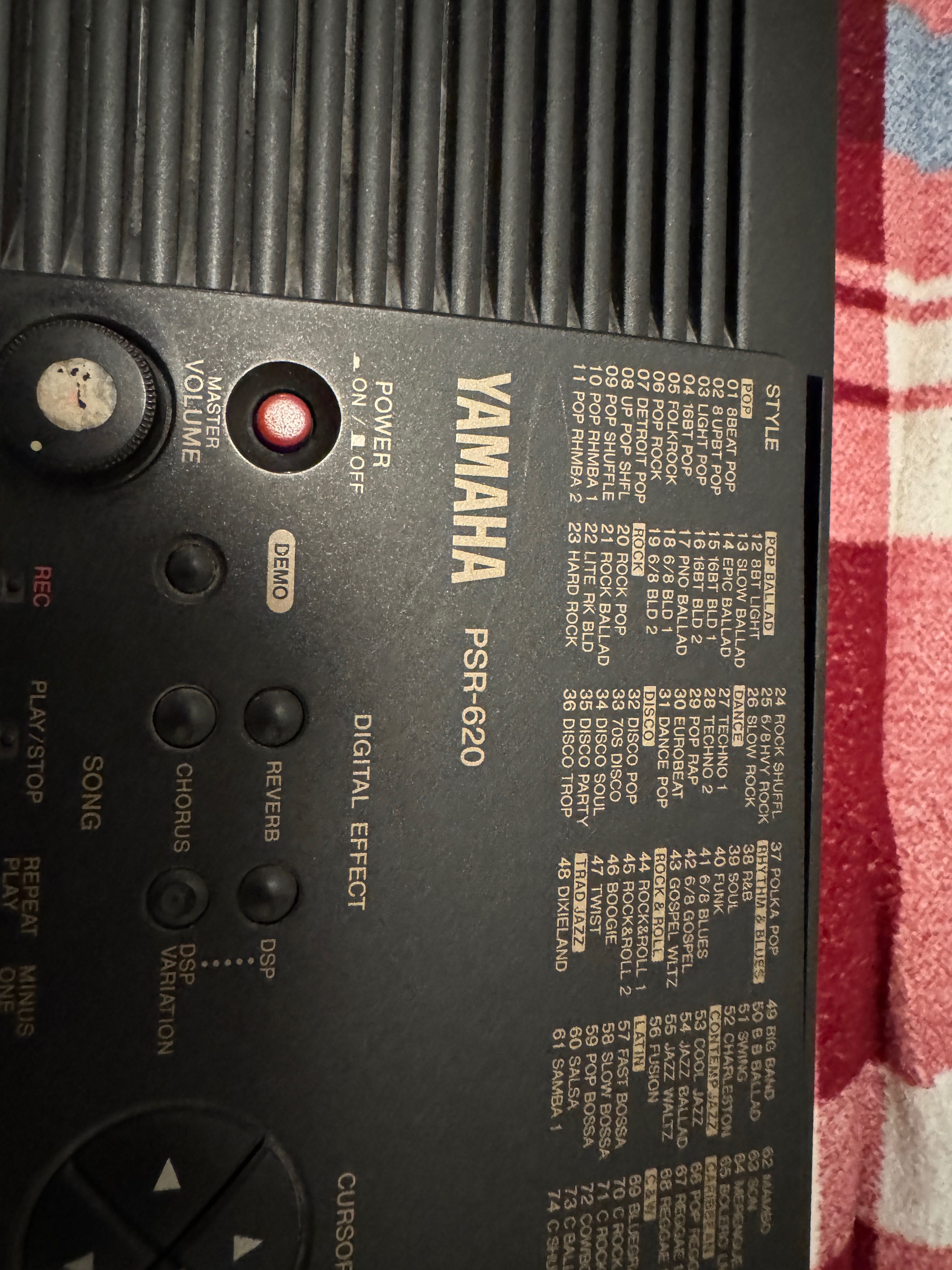 Keyboard Yamaha psr 620