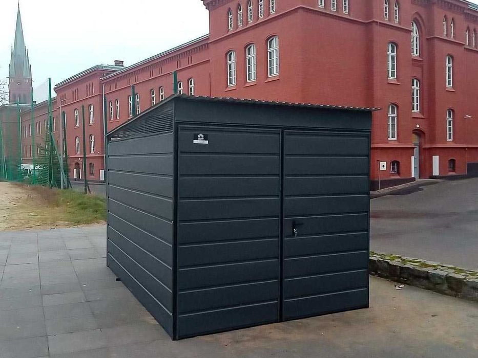 Zabudowa koszy na śmieci | Wiata | Altana śmietnikowa | Jesienna PROMO