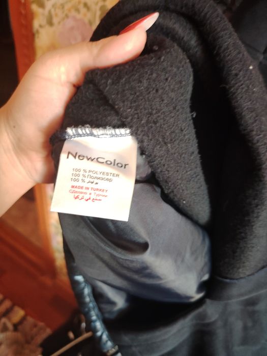 Куртка плащ Турция на флисе осень 48-50 р L-XL