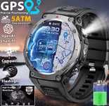 Smartwatch VWAR T-REX z latarką NOWY, GPS, wodoodporny,LED,Bluetooth
