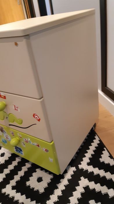 Kontenerek do biurka, półka nad biurko Meblik dla dzieci