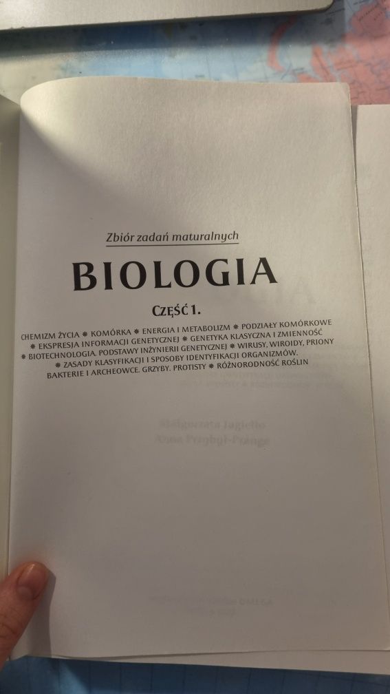 Biologia zbiór zadań maturalnych cz. 1 wyd. OMEGA