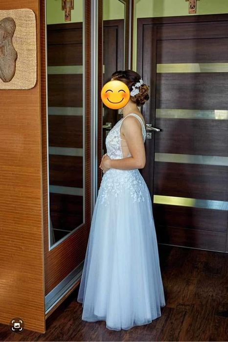 Suknia ślubna, bolerko i welon