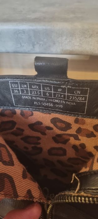 Botki skórzane pepe jeans r 36