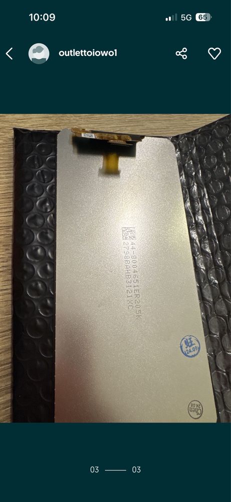 WYŚWIETLACZ LCD dotyk DO Samsung  Galaxy A21S A217F nowy
