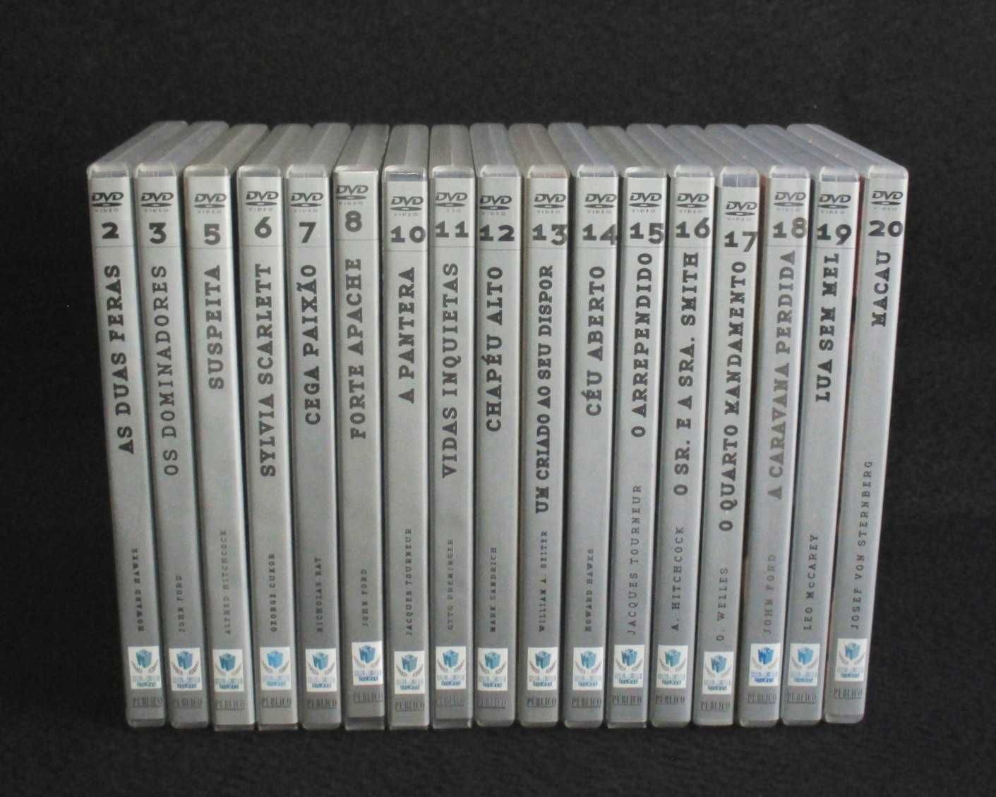 Colecção Clássicos Público DVD Hitchcock Ford Hawks