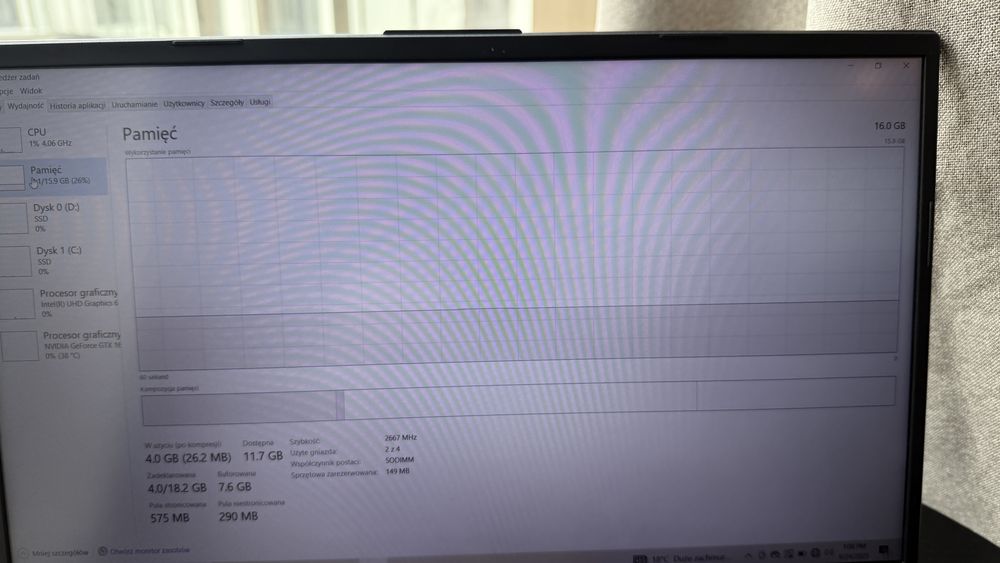 Laptop asus 15,6 cali