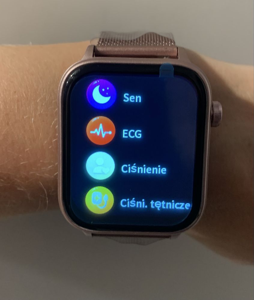 Nowość!!! Kardiowatch smartwatch zegarek damski prezent