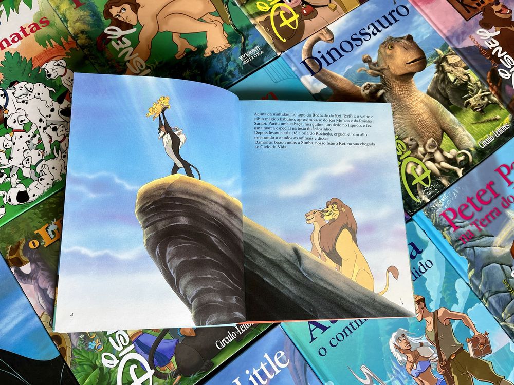 Coleção de livros clássicos da Disney - Editora Everest