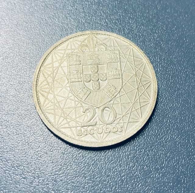 Moeda 20 escudos, 1966 Abertura da Ponte Salazar