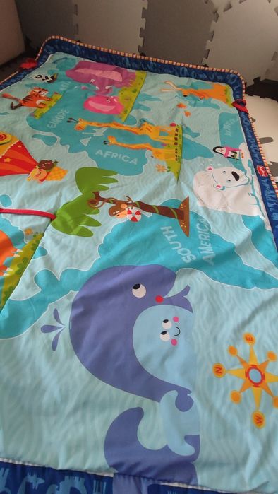 Duża mata edukacyjna dla dziecka