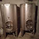 Vendo duas cubas inox com capacidade de 330 litros cada,,,