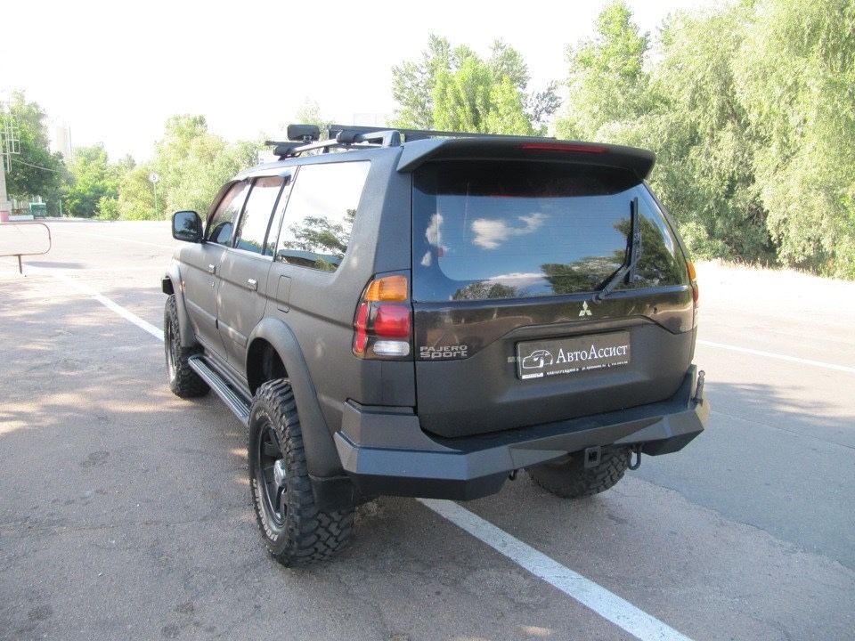 Бампер силовий залізний Mitsubishi Pajero Sport ARB