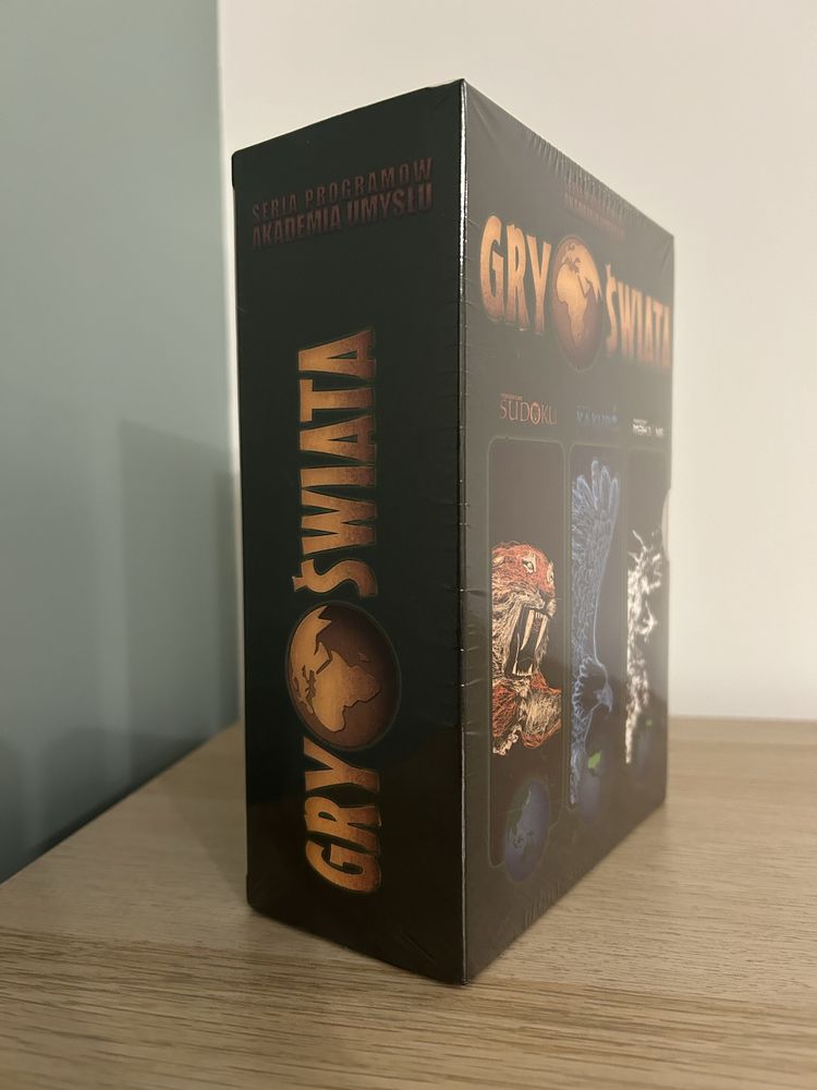 NOWE! Gry Świata - Trójpak (Sudoku, Kakuro, Mahjong)