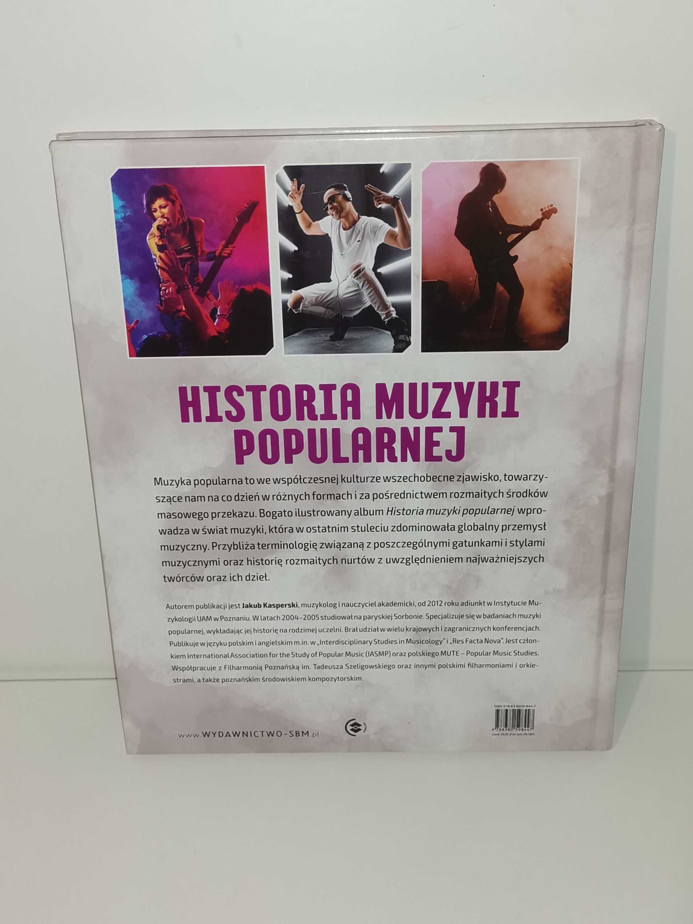 Książka - "Historia muzyki popularnej" - Jakub Kasperski