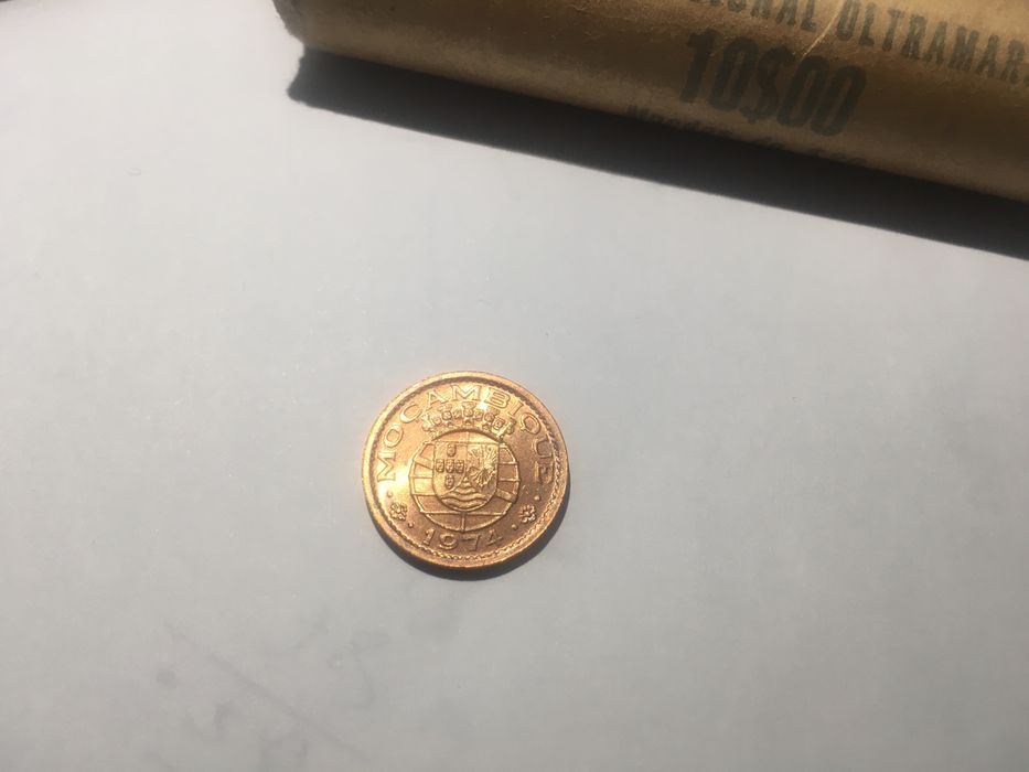 Moeda 20 cêntimos - Moçambique 1974