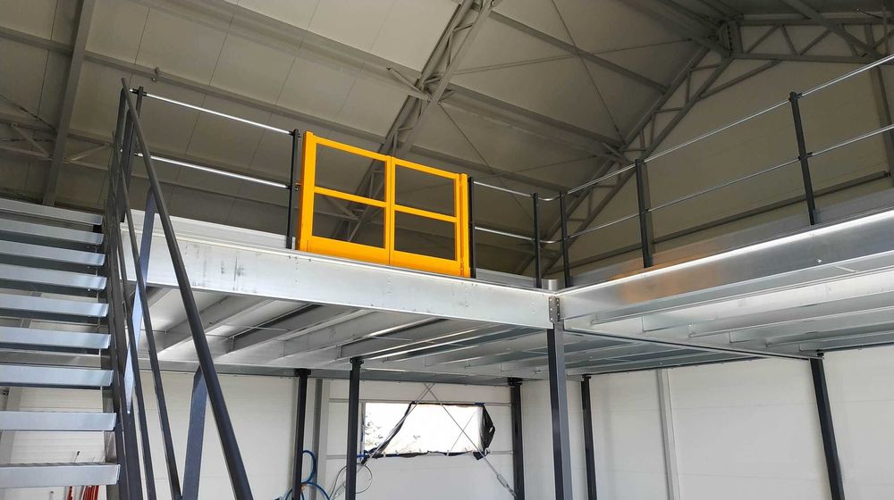 Podest magazynowy P7 – 84m2 piętrowy