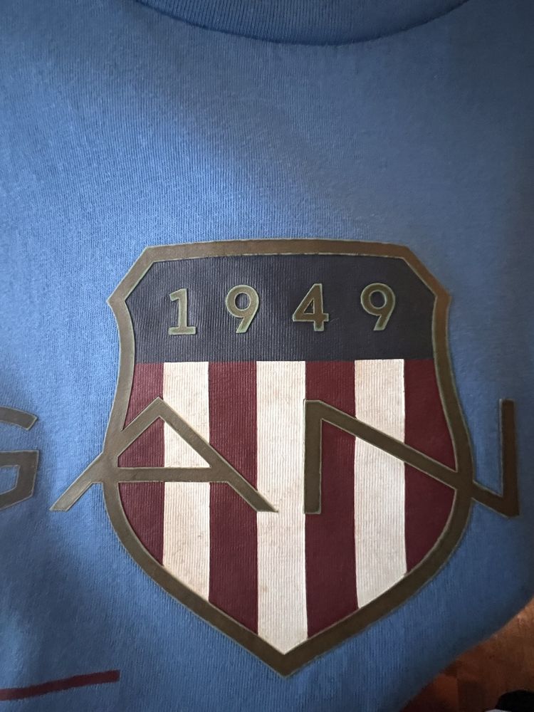 tshirt azul da gant