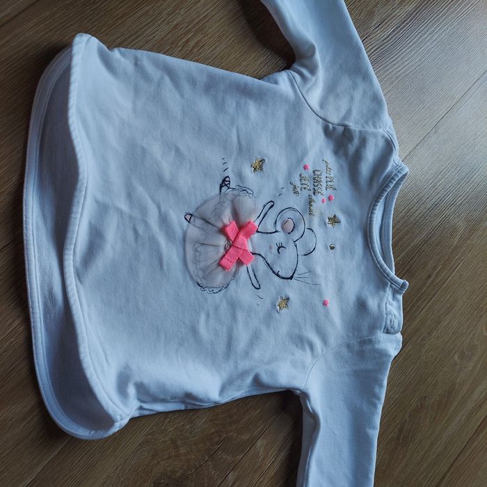 Bluzki dla dziewczynki 80 paka