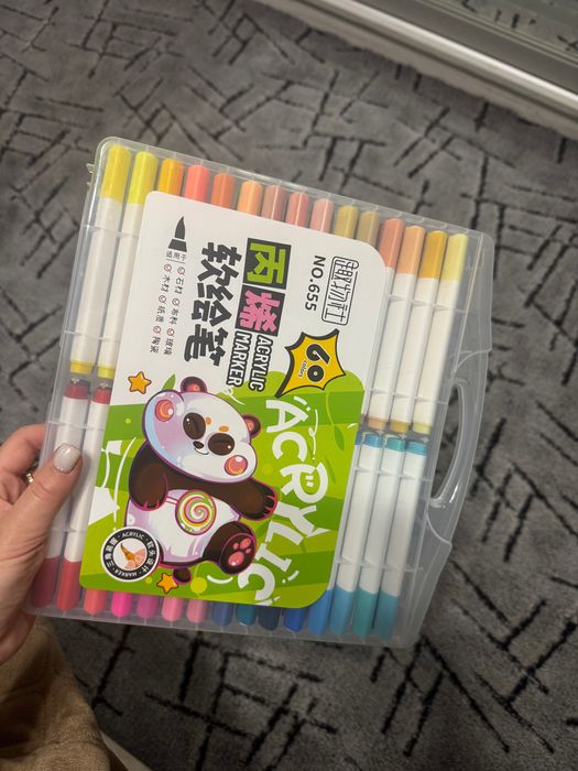 Акрилові маркери, 60 шт.