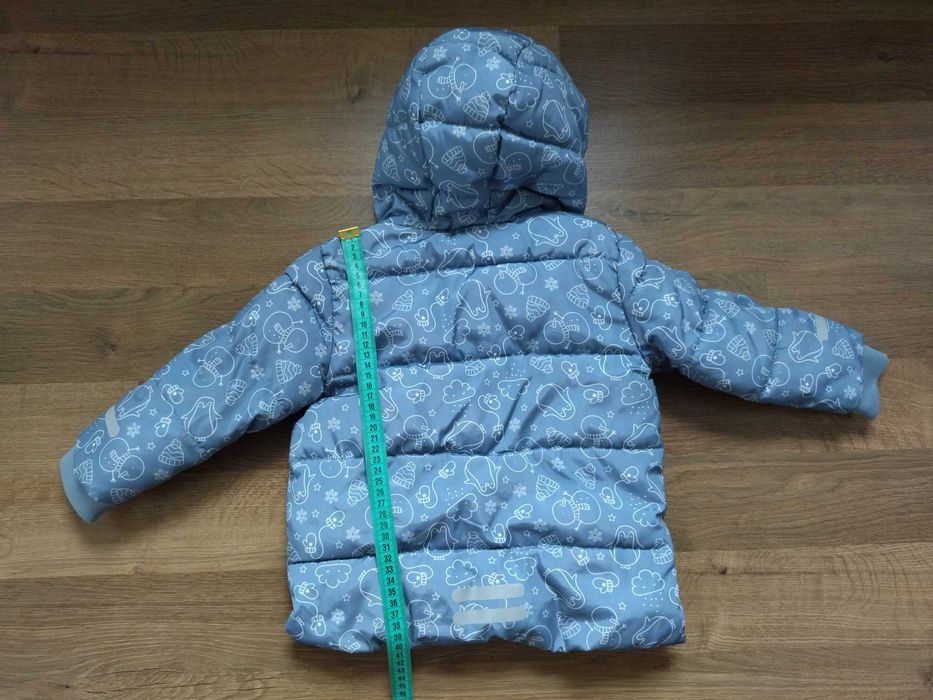 Куртка дитяча зимова Sinsay 92 світловідбивачі