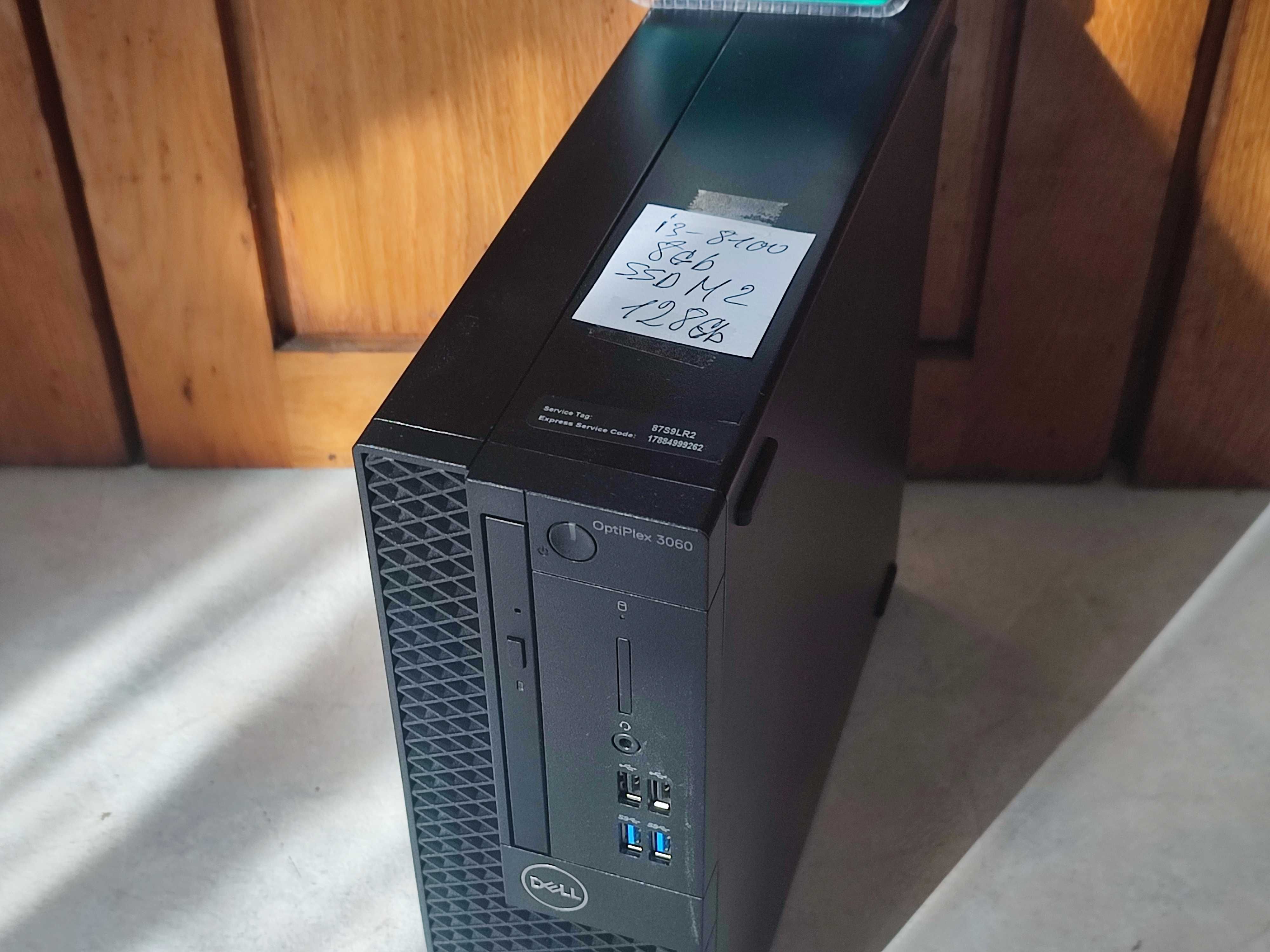 Dell Optiplex 3060 SFF i3 8400 2.8GHz 8GB M2 128Gb HDMI Pc