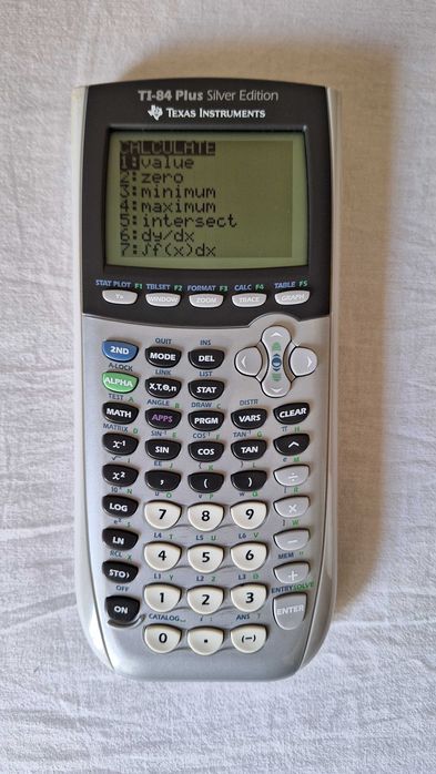 Calculadora gráfica Texas Instruments TI-84 Plus Silver Edition