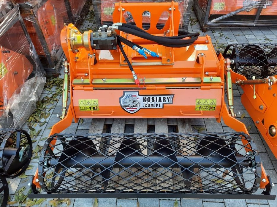 Glebogryzarka separacyjna Hydrauliczna z siewnikiem do ogrodu trawnika
