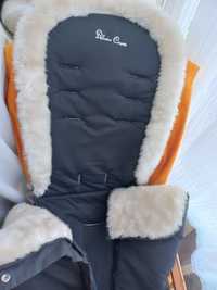 Срочо продати. Децкий конверт в коляску Silver Cross LUXURY FOOTMUFF