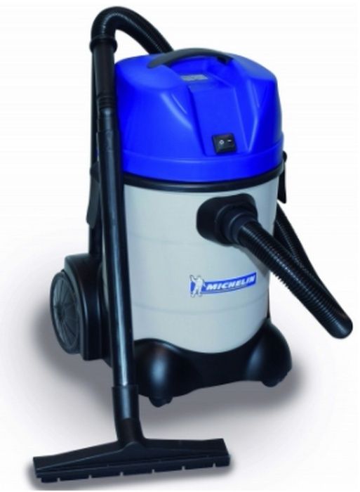 Aspirador de pó 20 lts Michelin em ABS 1250 Watt sucção: 72 lts/sec