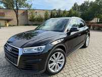 Audi Q5 2.0TDI Manual Czarne skóry Mały przebieg Navi Ledy Zadbana!