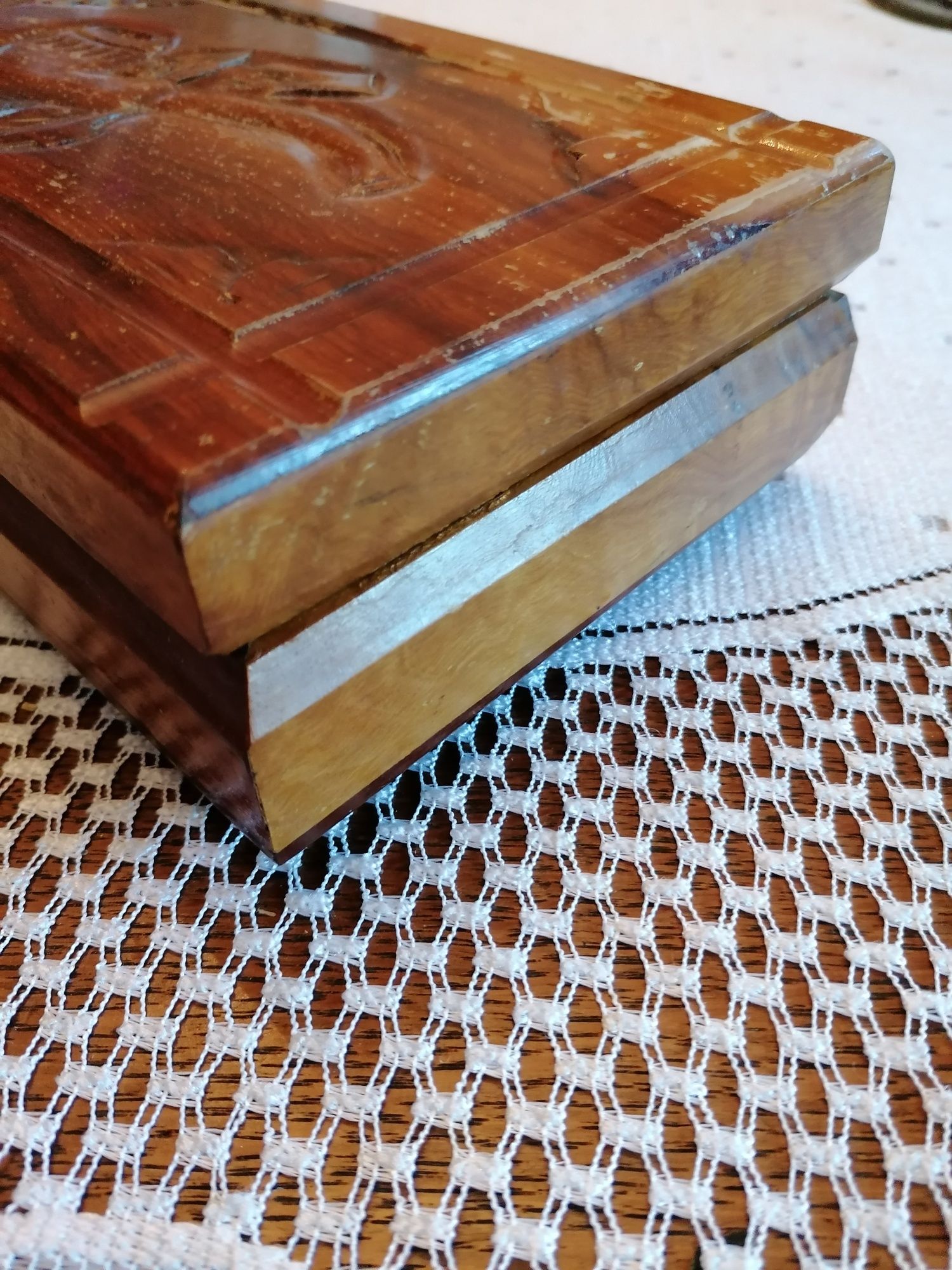 Drewniane pudełko na fajki