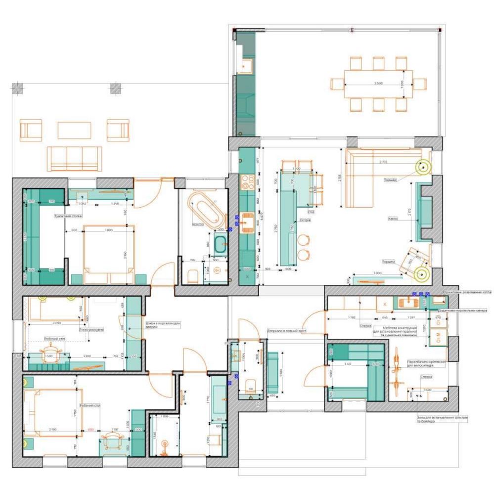 Унікальний будинок у лісі біля ЖК Desna Residence
