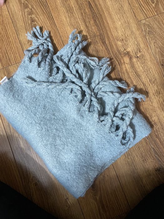 Gruby szalik miętowy house