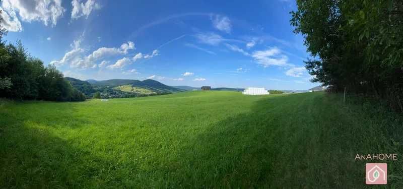 Z widokiem na Beskidy–urokliwa działka w Bereście, gm. Krynica-Zdrój