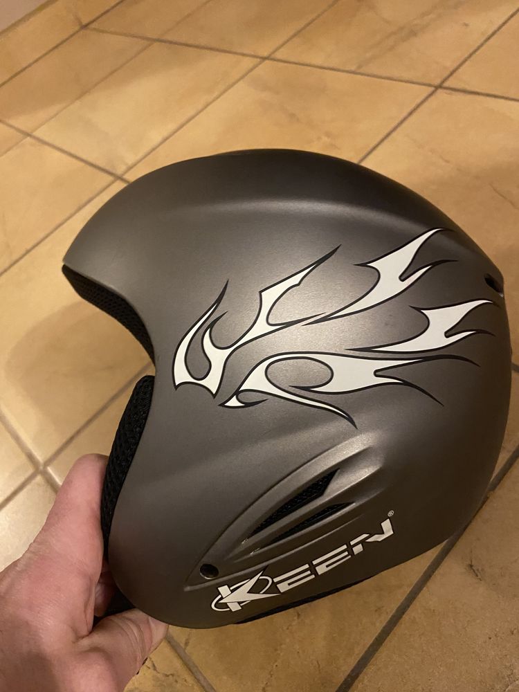 Kask Keen XL 61 cm ,szary