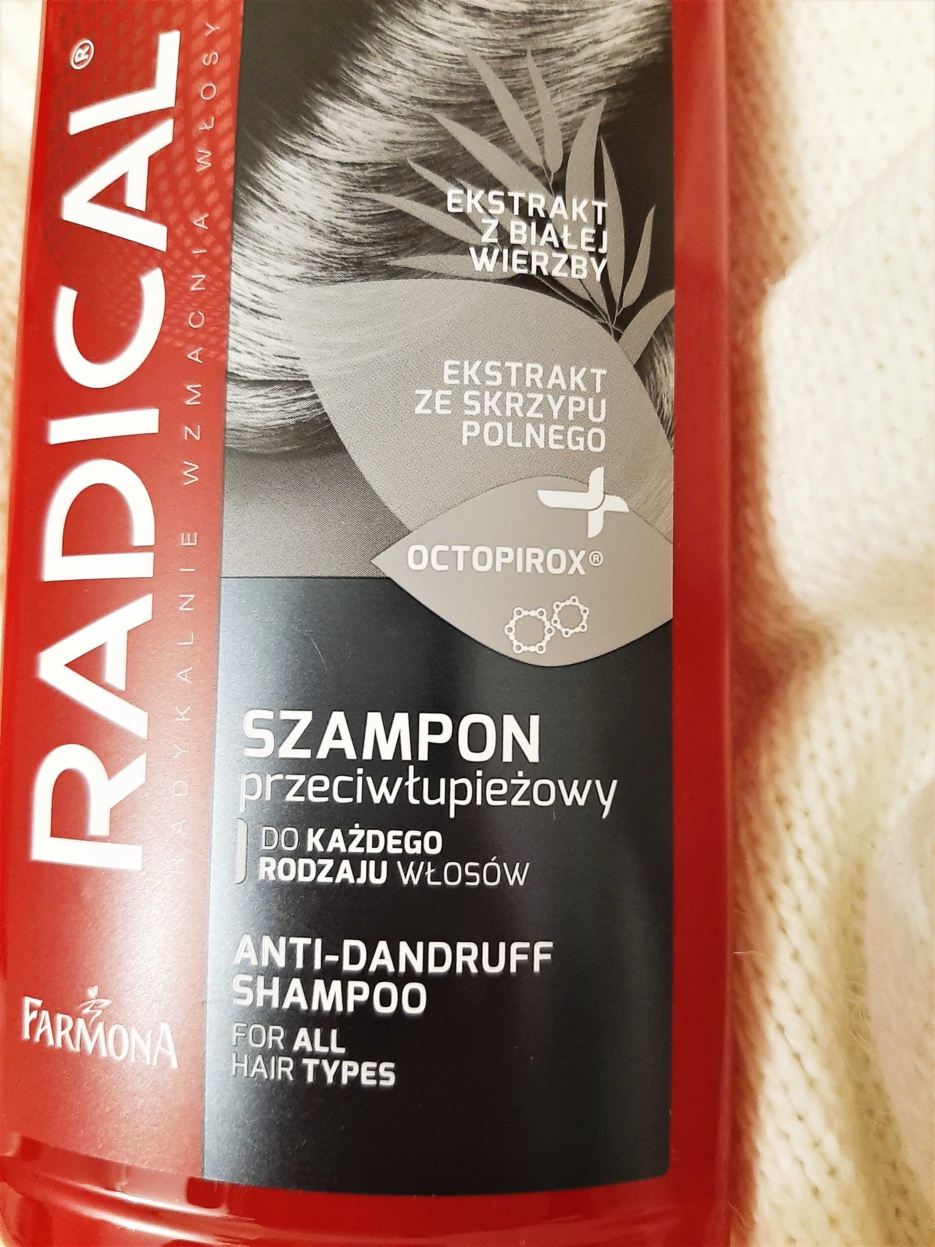Шампунь від лупи та випадання волосся Farmona Radical 400мл Польща