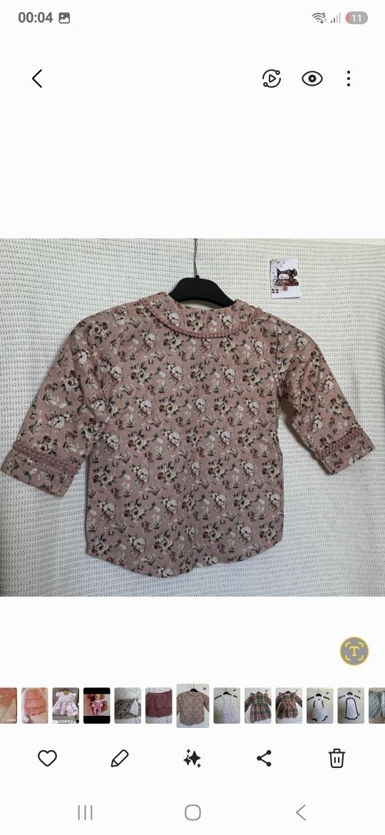 Conjunto NOVO sem etiqueta para menina de 2 anos