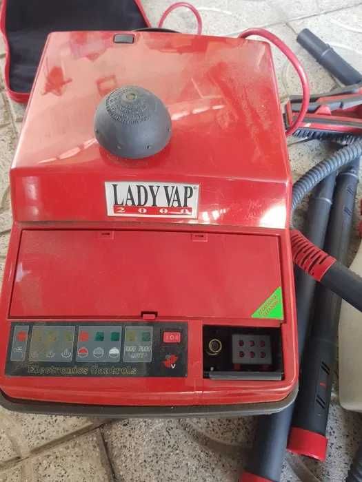 maquina de limpeza a vapor como nova